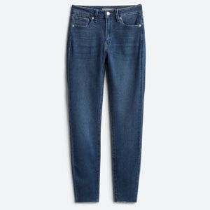 Hanna High Rise Scissor Hem Skinny Jean